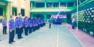 MTsN 19 Jakarta Selatan Gelar Upacara Penghormatan Bendera dan Doa, Kepala Madrasah Tekankan Semangat Kebersamaan